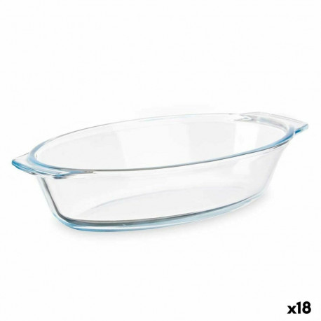 Serveerimisvaagen Vivalto T7-07 Läbipaistev Borosilikaatklaas 700 ml 23,6 x 5,3 x 13 cm Käepidemeteg