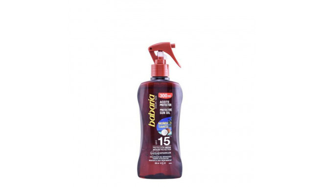 Защитное масло Monoi Tahiti Babaria Spf 15 300 ml