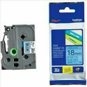 Lamineeritud Lint Sildimasinatele Brother TZE541 Must 18mm