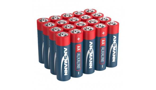 Alkaline Battery LR6 (AA) 1.5V 2800mAh 20pcs box ANSMANN