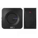 Wireless doorbell, black, 230Vac, EMOS