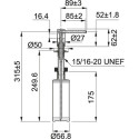 Dispenser Franke Comfort 119.0578.743