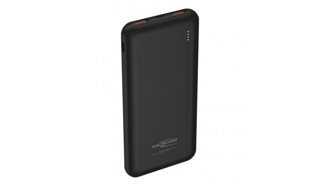 Ansmann Powerbank 10000 mAh PB320PD (black, 10,000 mAh)