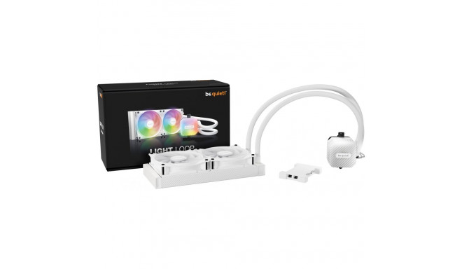 "K Cooler Wasserkühlung be quiet! LIGHT LOOP 240mm ARGB White"