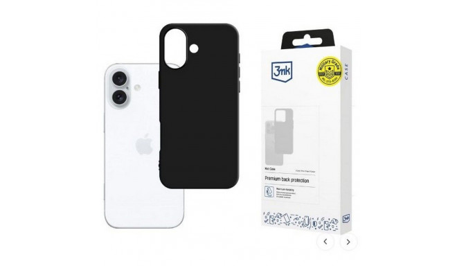 Matt Case iPhone 16 Plu s 6,7 black