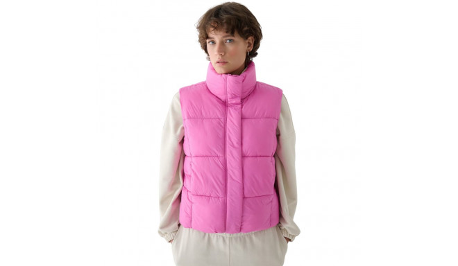 Kamizelka damska 4F F140 różowa 4FWAW24TVJAF140 54S M