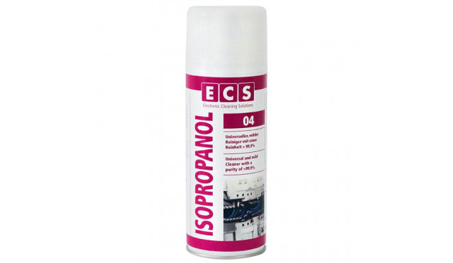 Cleaner ECS ISOPROPANOL 400ml for general use cleaning and technical maintenance on a range of PC bo