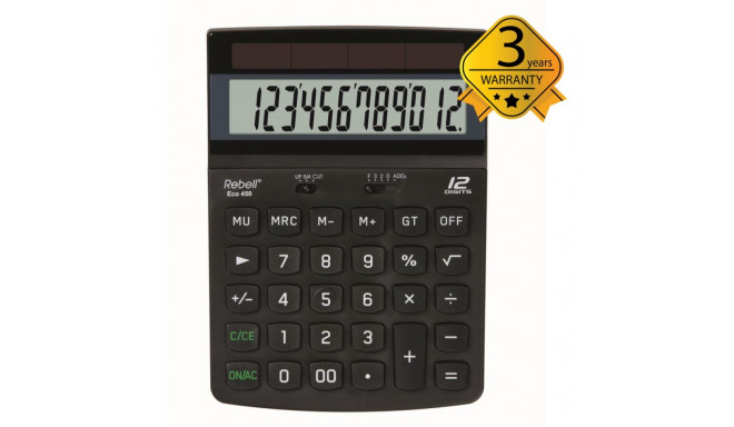 Calculator Desktop Rebell ECO450