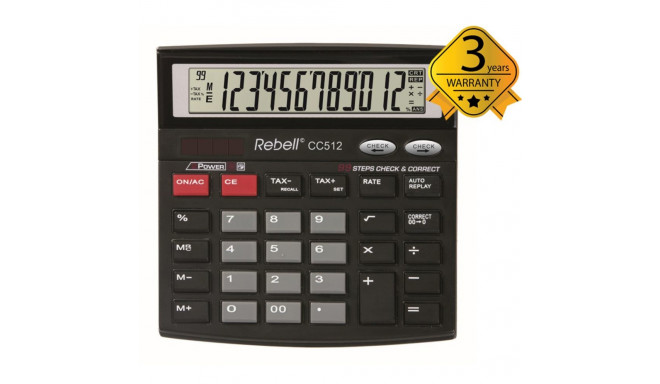 Calculator Desktop Rebell CC512