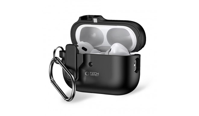 TECH-PROTECT SLIM HOOK APPLE AIRPODS PRO 1 / 2 BLACK