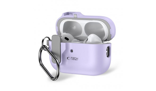 TECH-PROTECT SLIM HOOK APPLE AIRPODS PRO 1 / 2 LAVENDER