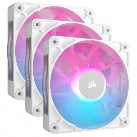 Corsair iCUE LINK RX120 RGB arvutikorpuse ventilaator 12 cm valge 3 tk