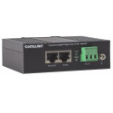 Intellinet Industrial Gigabit High-Power PoE+ Injector, 1 x 30 W Port, IEEE 802.3at/af Power over Et