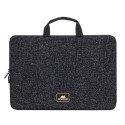 Rivacase 7916BKMOUSE laptop case 39.6 cm (15.6&quot;) Sleeve case Grey