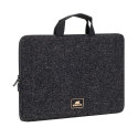 Rivacase 7916BKMOUSE laptop case 39.6 cm (15.6&quot;) Sleeve case Grey