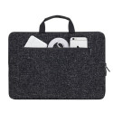 Rivacase 7916BKMOUSE laptop case 39.6 cm (15.6&quot;) Sleeve case Grey