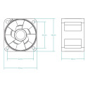 ARCTIC S4028-6K - 40 mm Server Fan