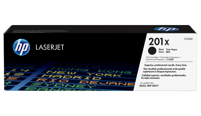 HP 201X High Yield Black Original LaserJet Toner Cartridge