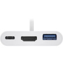 Goobay USB-C Multiport Adapter (HDMI, PD), White