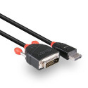 Lindy 1m DisplayPort to DVI-D Cable