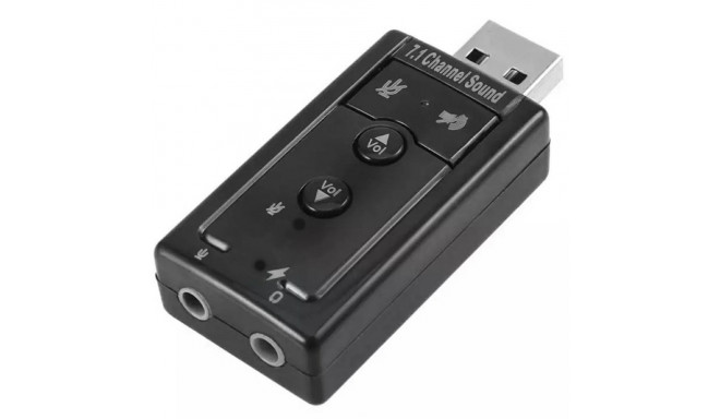 AK103B Karta dźwiękowa virtual 7.1ch usb