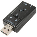 AK103B Karta dźwiękowa virtual 7.1ch usb