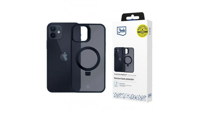 3MK Smoke ümbris iPhone 12/12 Pro MagSafe ja alus