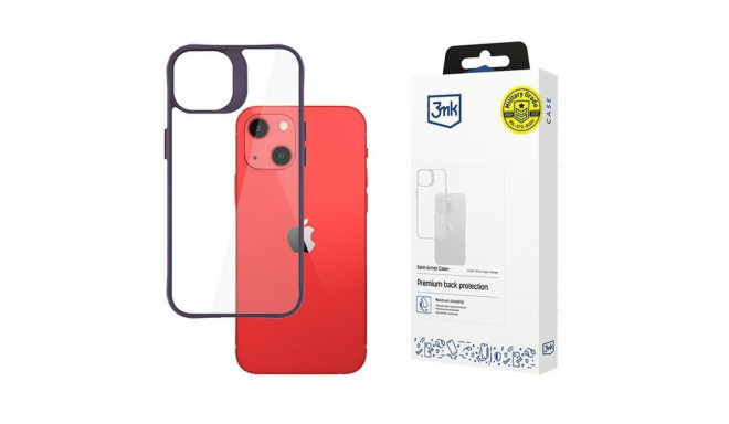 3MK Satin Armor Case+ iPhone 13 lilla