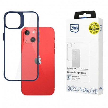 3MK Satin Armor Case+ iPhone 13 blue