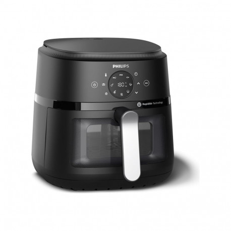 Philips Airfryer NA231/00 võimsus 1700 W maht 6,2 l must/hõbedane