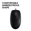 Mouse Logitech B110 Silent, Black
