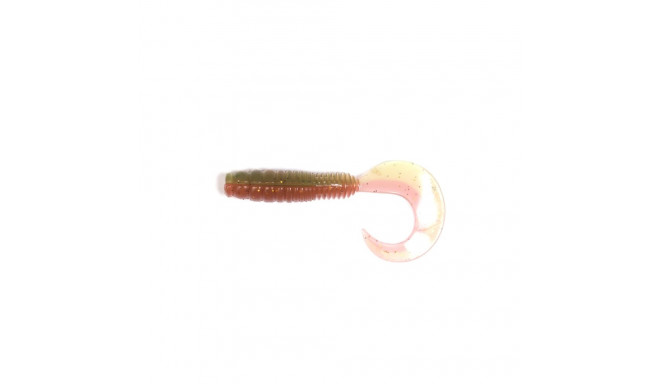 Soft lure HITFISH Screwtail 2.6 R38 9pcs