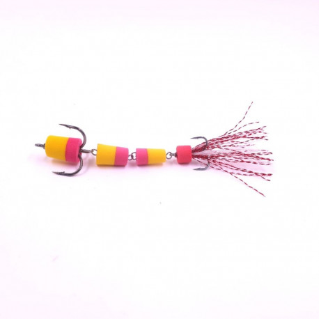 Merganser Mandula MA-70-0007, 1.7 g, 70 mm, Yellow / Red / Yellow, 1 pcs