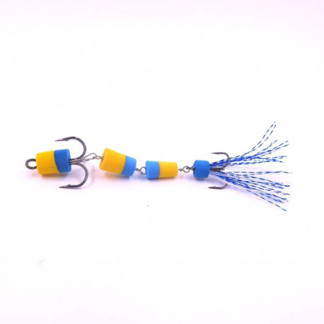 Merganser Mandula MA-70-0006, 1.7 g, 70 mm, Yellow / Blue / Yellow, 1 pcs