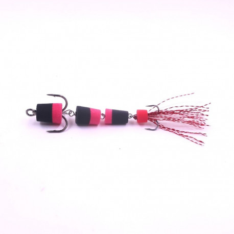 Merganser Mandula lure MA-70-0001, 1.7 g, 70 mm, Red / Black / Red, 1 psc, in plastic package