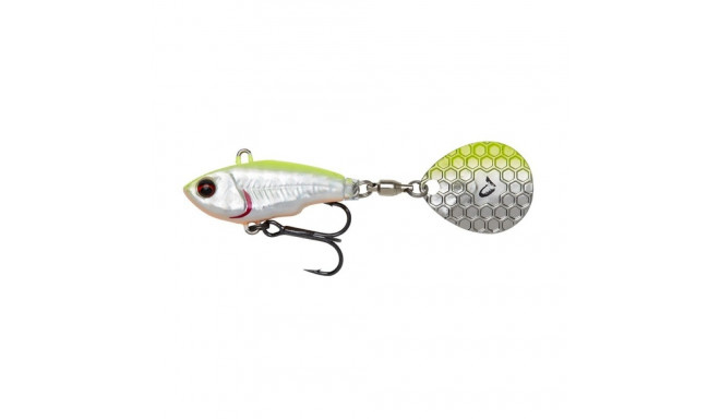 Lant SG Fat Tail Spin 6.5cm/16g/2-4m Lemon Back Flach