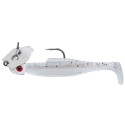 Chatterbait DIEZEL 1/4 oz/7g Pearl Blue Glimmer (Silver blade/White head)