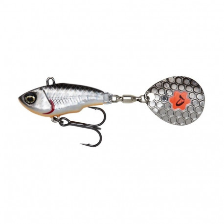 SavageGear Fat Tail Spin 6.5cm/16g/2-4m Dirty Silver