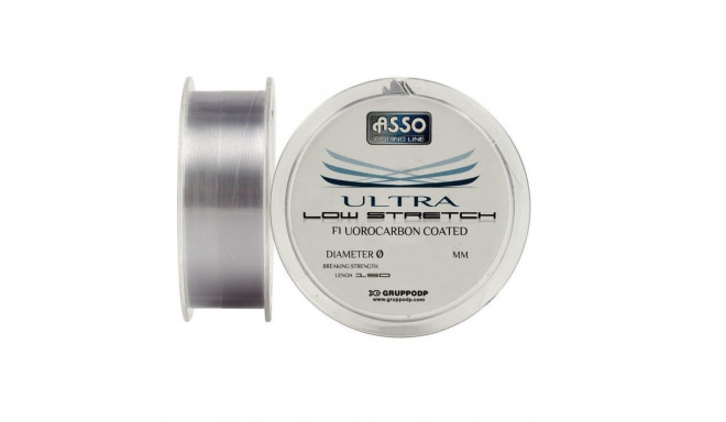 Fishing line ASSO Ultra Low Stretch 150m 0.26mm/10.2kg grey