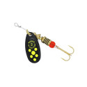 Mepps BLACK FURY-2 4,5g Black/Chartreuse Dots