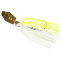 Chatterbait Elite Evo 3/8 uncijos/10,6 g Chartreuse/White