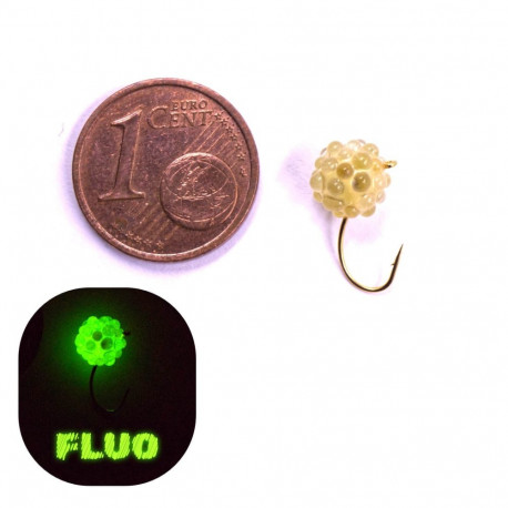 Ice jig Caviar 8235 Nr12 040-850 green