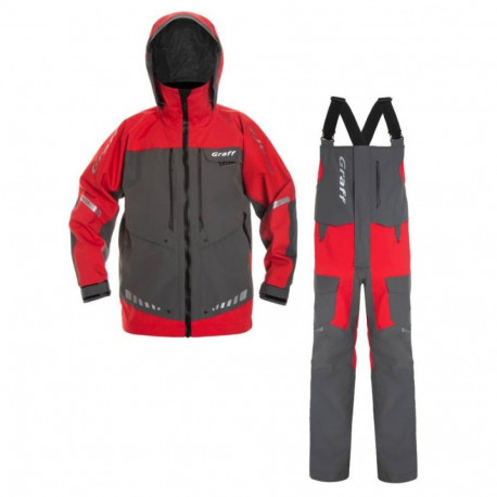 Kostüüm Graff 631-B-1 XL/176 punane/hall