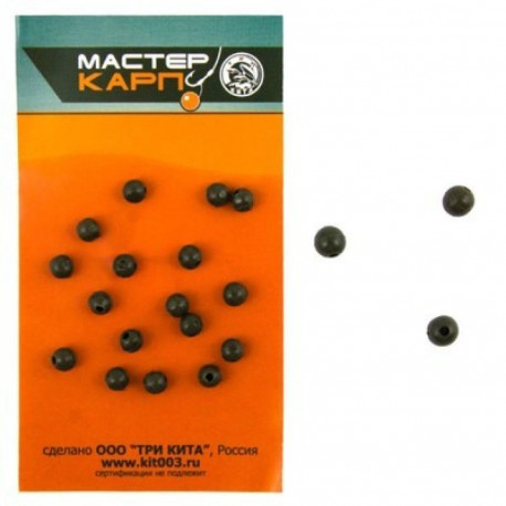 Põhjaõnge pärl d.6 roheline silikoon (20tk/pk)