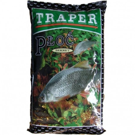 Groundbait TRAPER Sekret Roach black 1kg