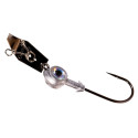 Chatterbait Eye Strike 4/0 1/2 uncijos/14 g sidabro 2 vnt.