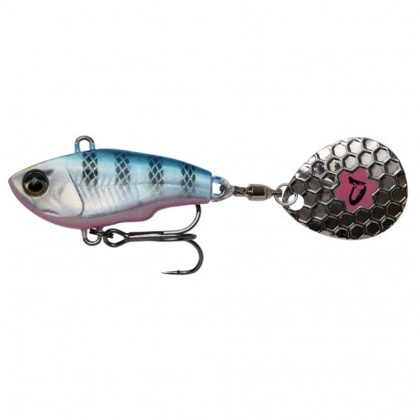 Lant SG Fat Tail Spin 6.5cm/16g/2-4m Blue Silver Pink