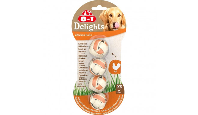 8in1 Delights Chicken Balls XS 4tk