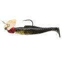 Chatterbait DIEZEL 1/4 oz/7g Gold Rush (Gold blade/Red head)