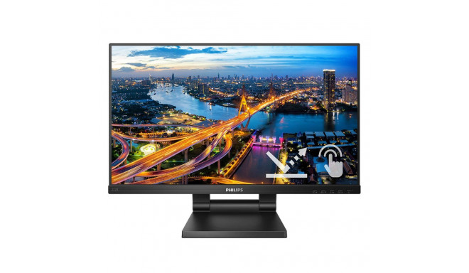 Monitor Philips 222B1TC 22" FullHD IPS touch 250cd/m2 1000:1 4ms, HDMI, DisplayPort, VGA kõlarid